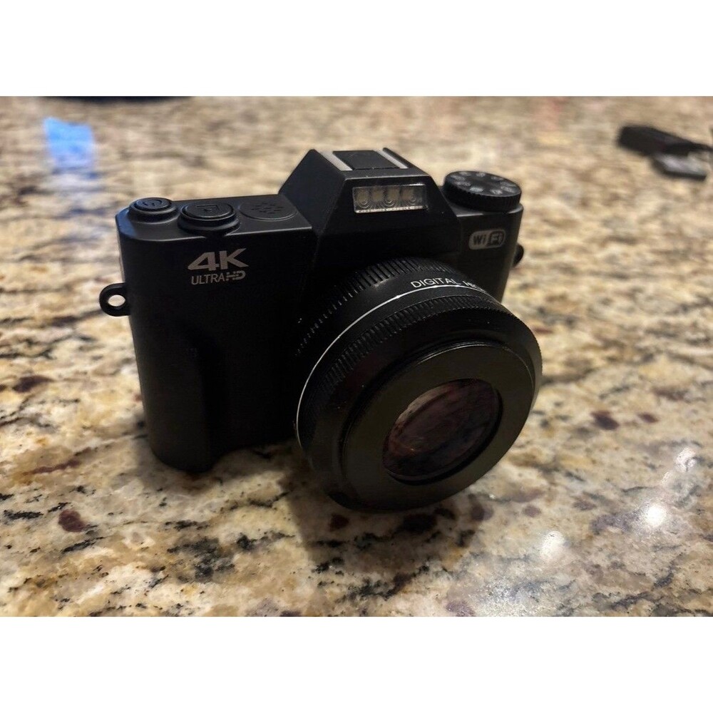 4K Digital Camera,Vlogging Camera with WiFi for YouTube,Autofocus 16X Zoom